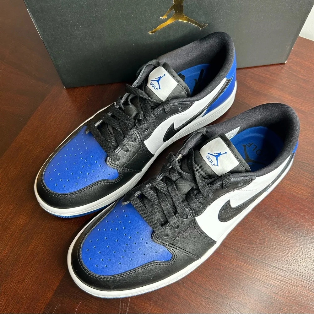 Nike Air Jordan 1 Retro Low Golf Royal Toe (8.5M/10W)